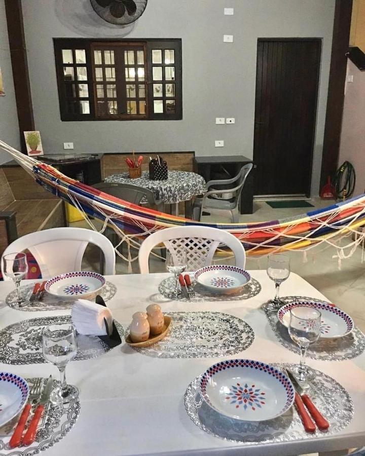 Paz E Mar Beach House - Area Gourmet Completa Caraguatatuba Buitenkant foto