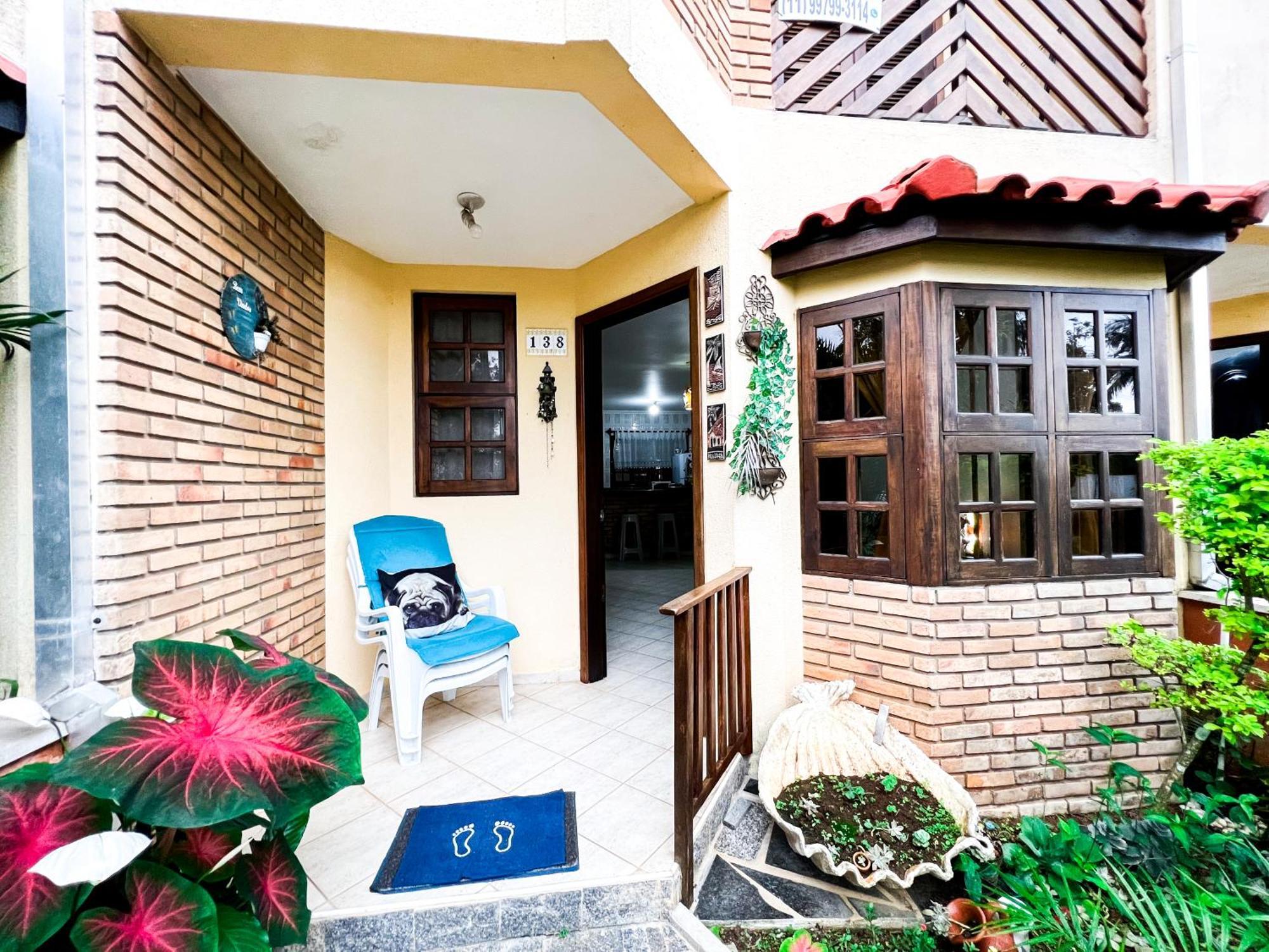 Paz E Mar Beach House - Area Gourmet Completa Caraguatatuba Buitenkant foto